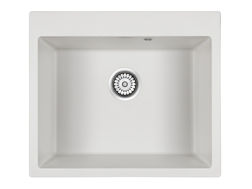 Кухонная мойка Paulmark KANTE 60 PM106052-WH 60х52 цвет белый